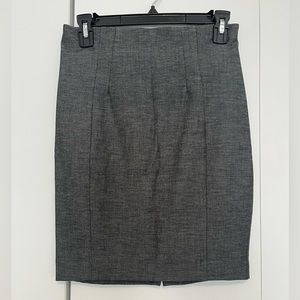 Express Gray Pencil Skirt